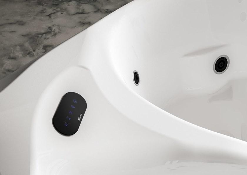 Albatros Квадратный мини-бассейн с 5-местной хромотерапией Ethos 04ep18bn - Вид №3