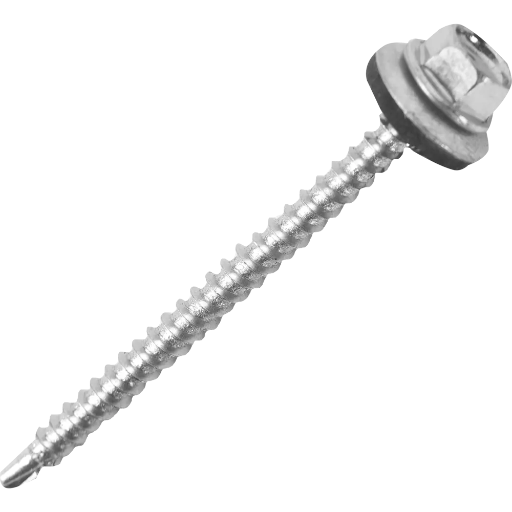 Саморезы кровельные Omax оцинкованные с буром 4.8х65 мм, на вес STLM-2122716