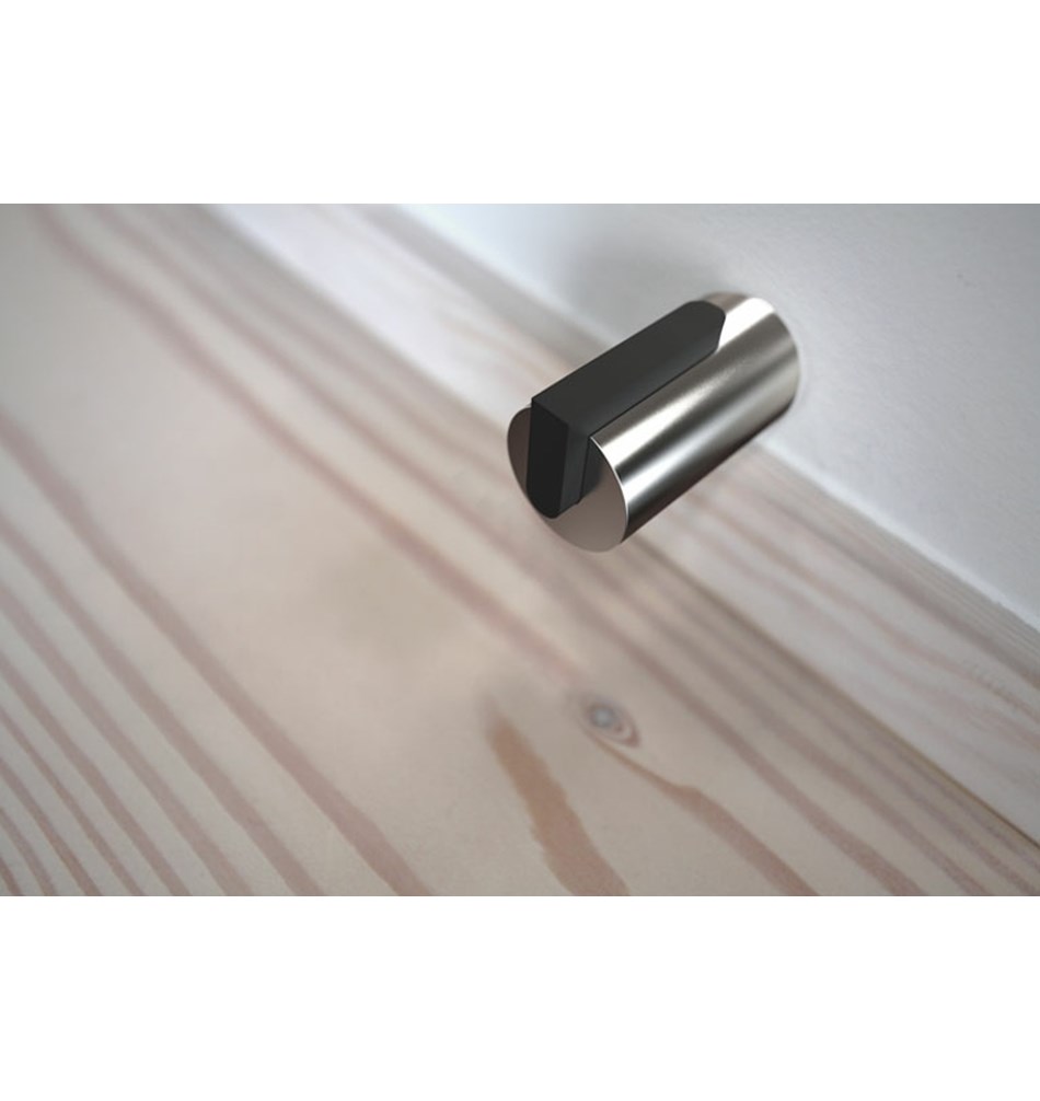 FROST Дверной упор 1, 55 мм » матовый / черный Нержавеющая сталь Матовый N1931  - Вид №7