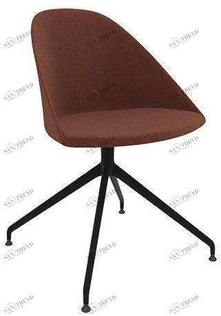 arper Вращающийся стул на козелке из ткани Cila sun-id-1479940