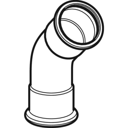 60605 Отвод Geberit Mapress из меди Geberit  - Вид №4