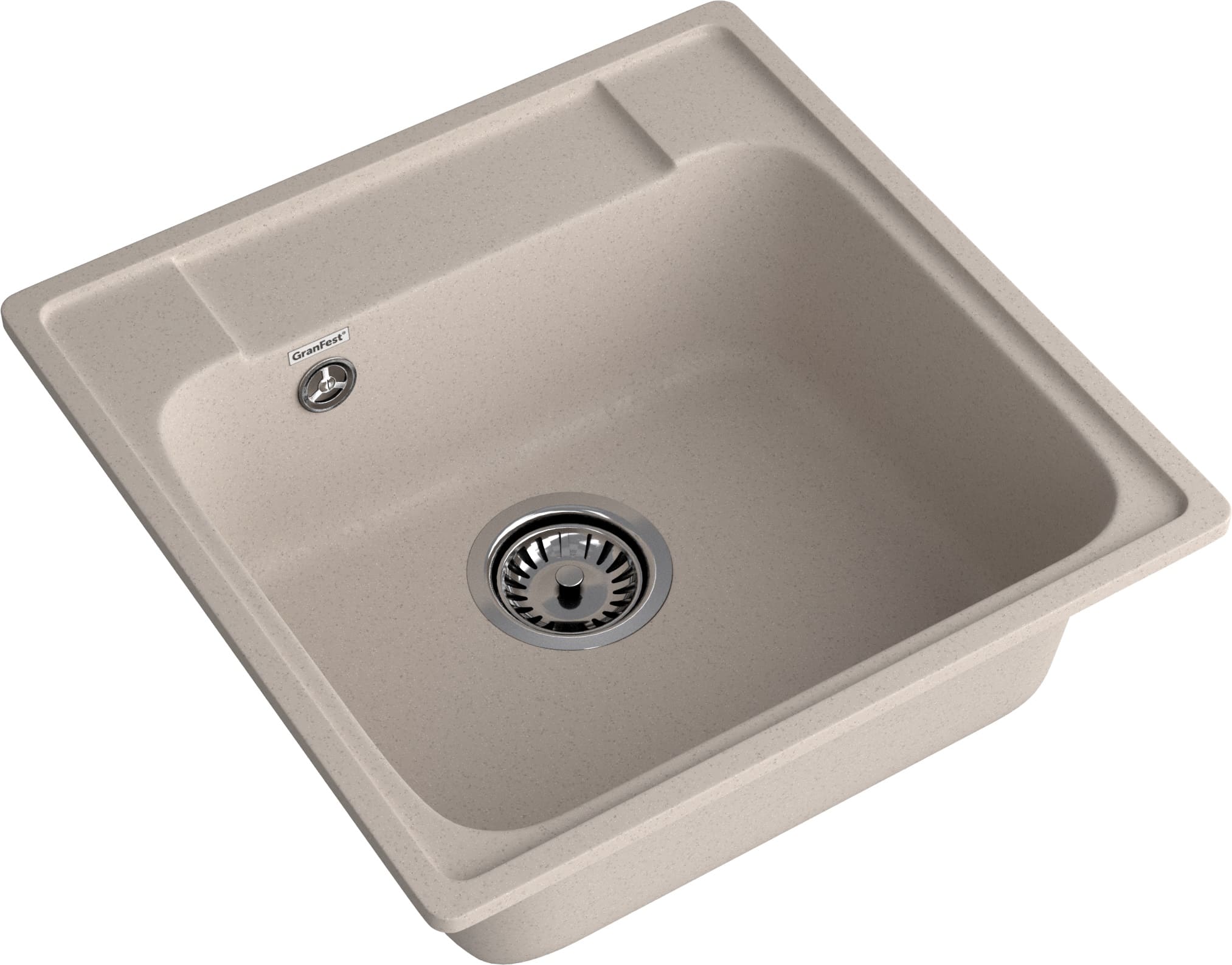 Кухонная мойка Кварц QUARZ S438 GranFest 48-S438 - Вид №2