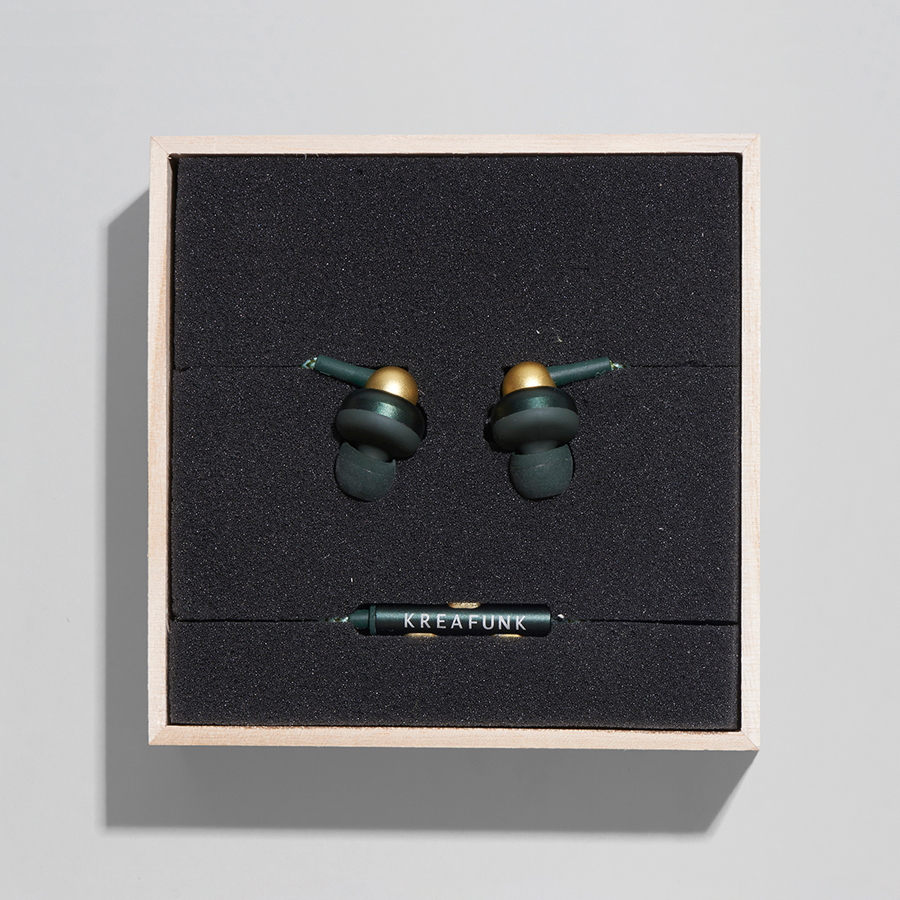 Наушники aGEM хаки KREAFUNK KFTP78 - Вид №5