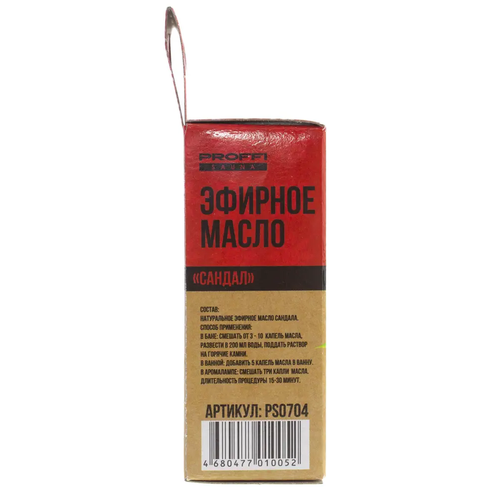 Масло эфирное для бани «Сандал» 10 мл PROFFI SAUNA STLM-2192567 - Вид №2
