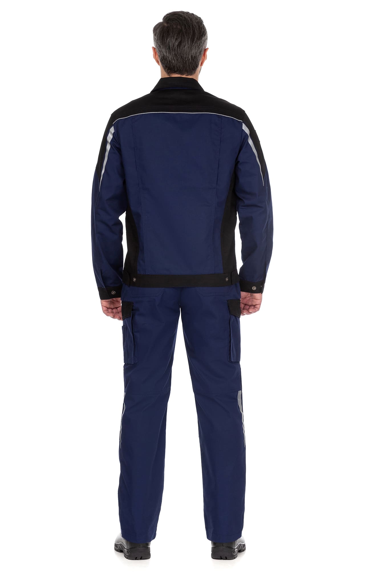 64627 Костюм  NEW 2 темно-синий с черным STATUS  Летняя спецодежда  размер 64-66/182-188  - Вид №20