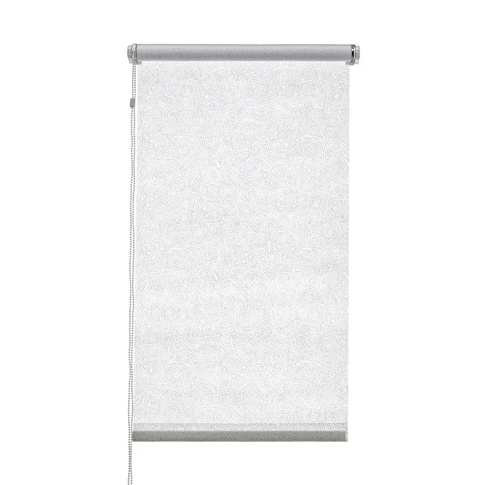 ЭСКАР Рулонная штора с растительным узором для мягкого рассеивания света 89354652 STLM-1055015