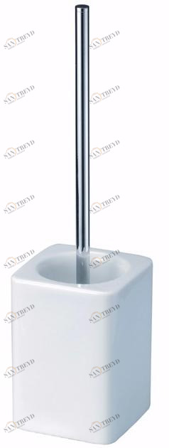 JUSTIME Ершик для унитаза фарфоровый Mark 6909-84-80cp