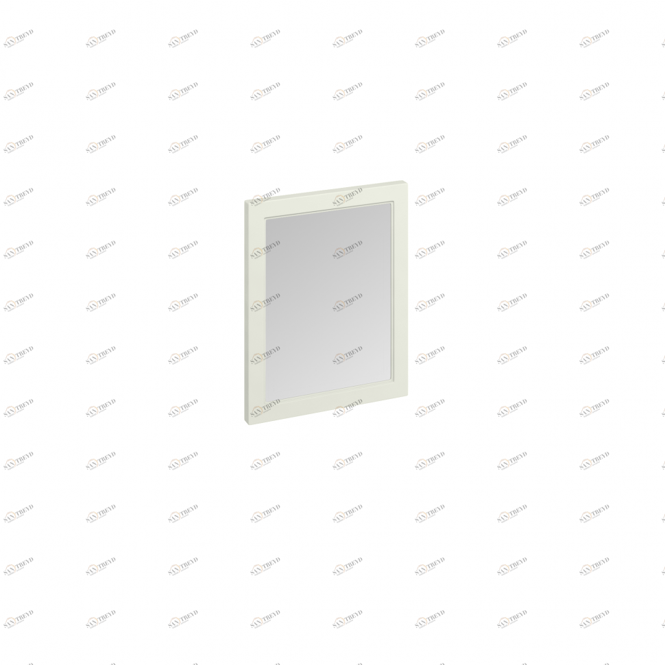 Зеркало в раме 60см, цвет Песочный Classic Burlington M6OS 750 x 600 x 40