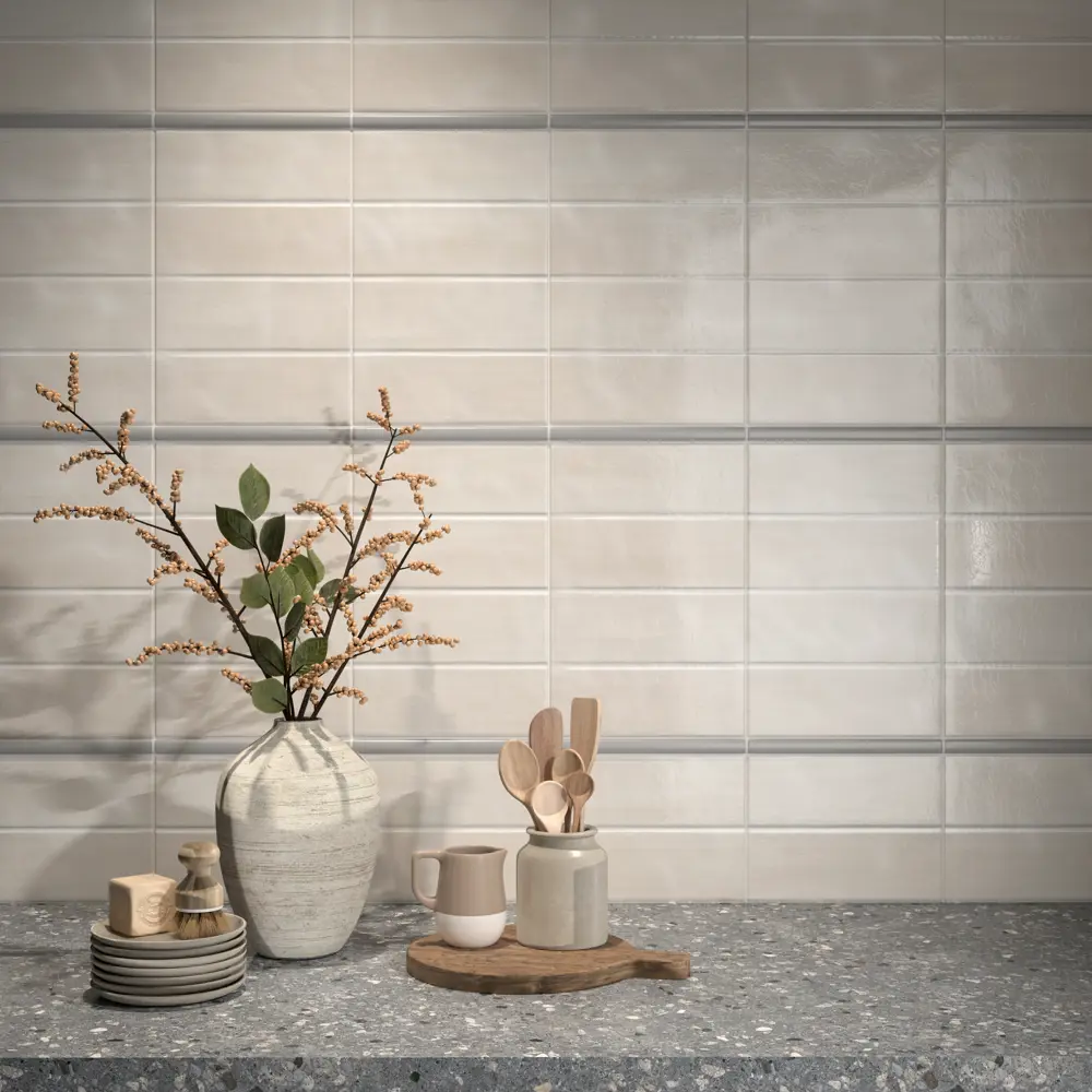 Kerama Marazzi Лион — кремовая плитка для элегантной ванной 89380749 STLM-1459944