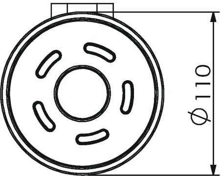 24015C Мыльница подвесная цвет хром LANGBERGER LUGANO - Вид №2