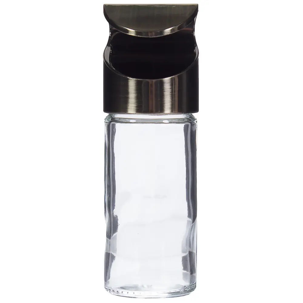 Банка для специй на рейлинг Delinia 4x13 см стекло цвет бронза STLM-2210798