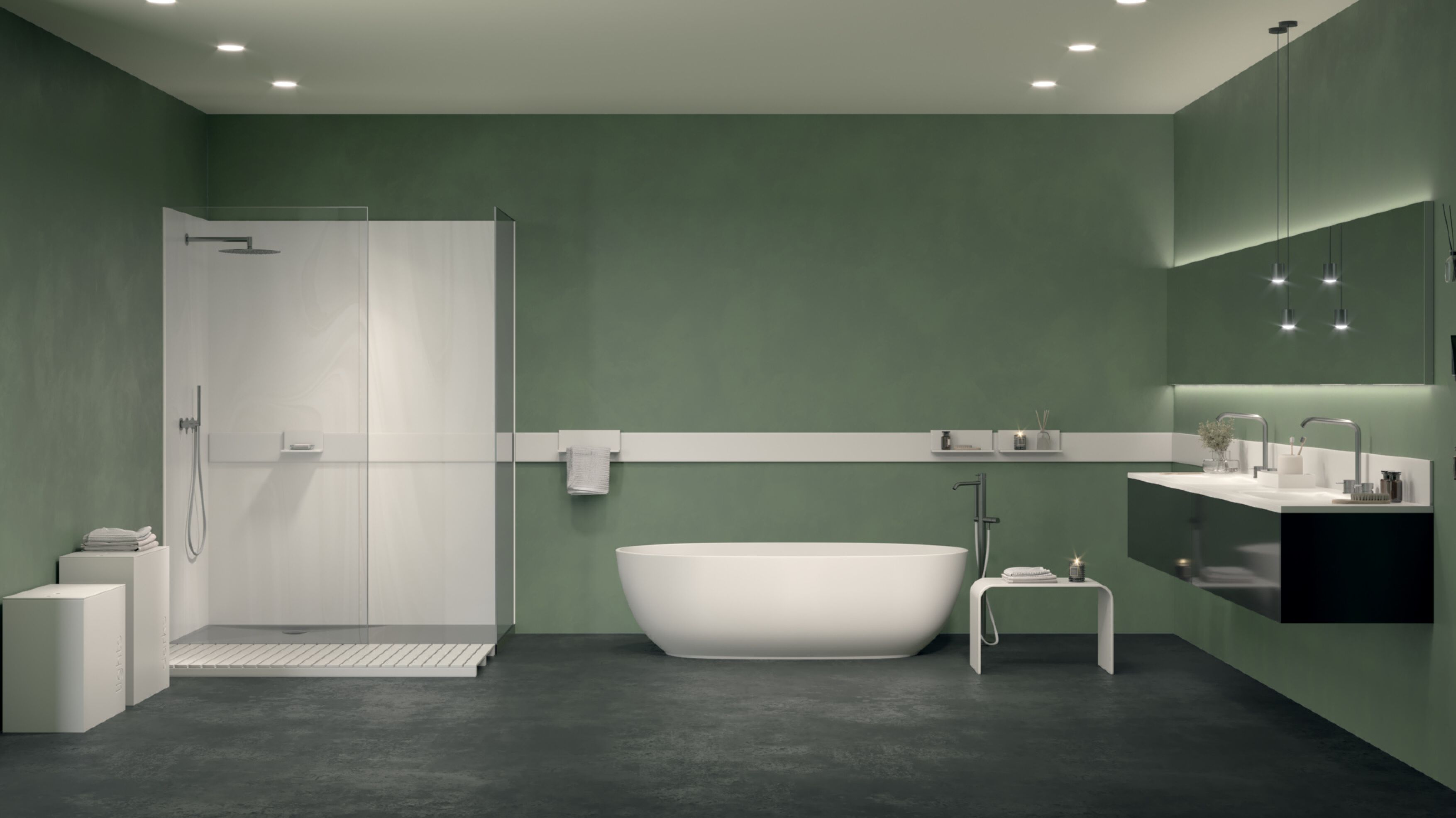 Прямоугольный поддон для душа Corian® Acquapazza Corian ® elements ARCH-00090623 - Вид №3