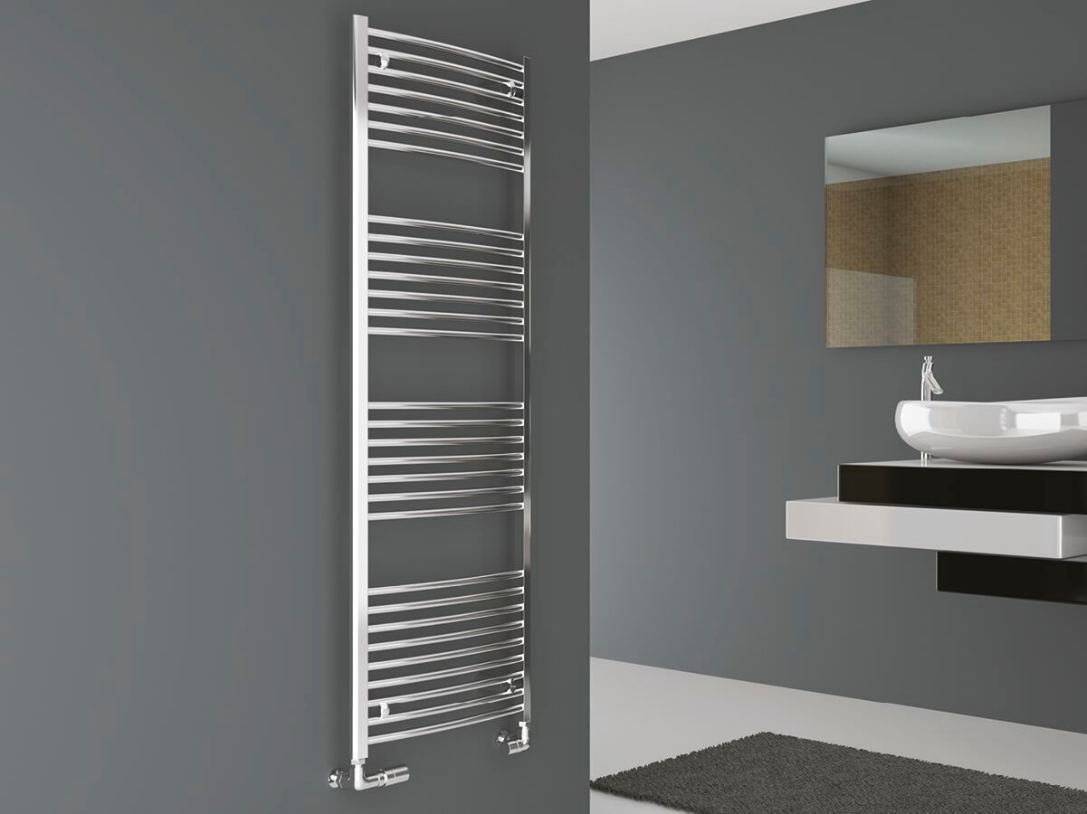 Настенный полотенцесушитель из углеродистой стали с горячей водой Cordivari Лиза ARCH-00113760 - Вид №1