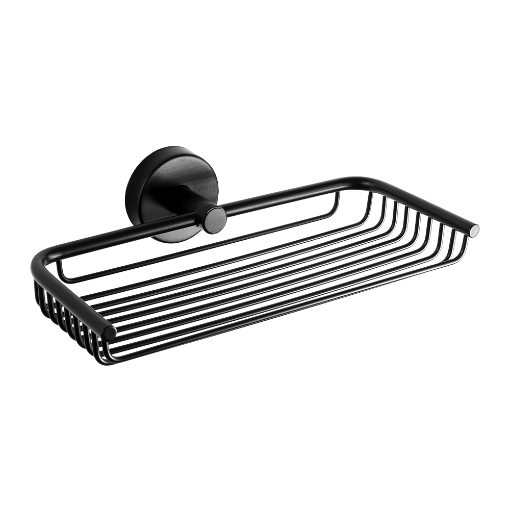 62191 Нержавеющая мыльница, черная матовая поверхность SANELA 