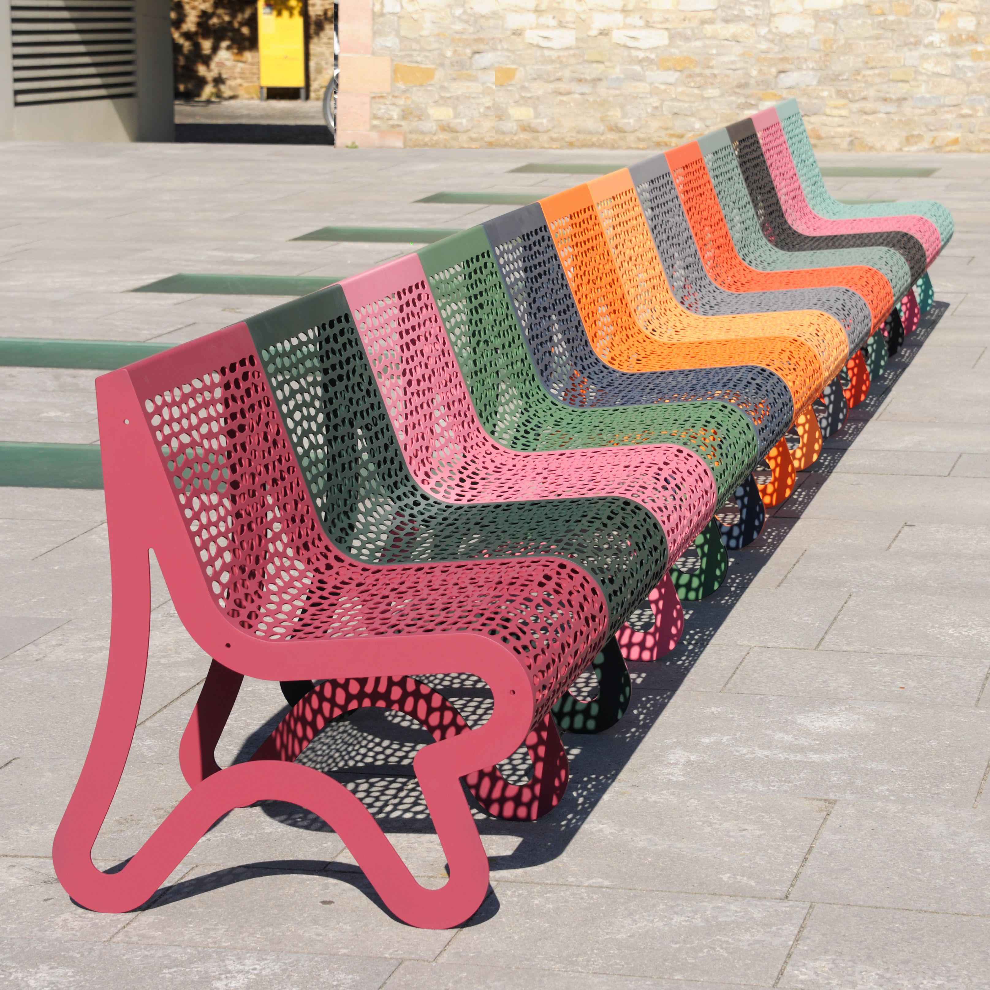 Наружное сиденье из нержавеющей стали BENKERT BANKE Chalidor ARCH-00110253 - Вид №1