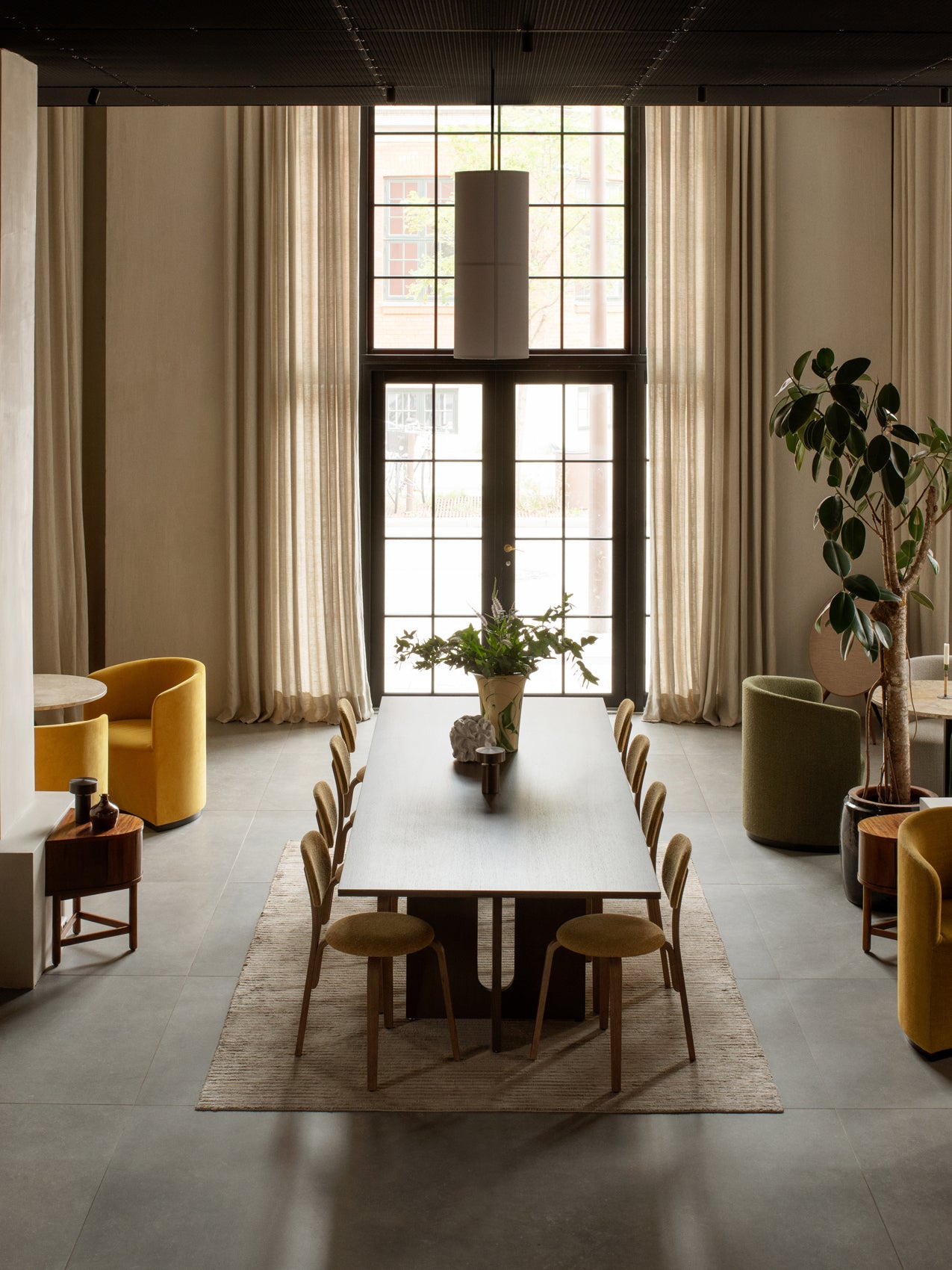 5709262042715 Afteroom Plus, Обеденный стул на деревянной основе, обитый LuceLight  - Вид №7