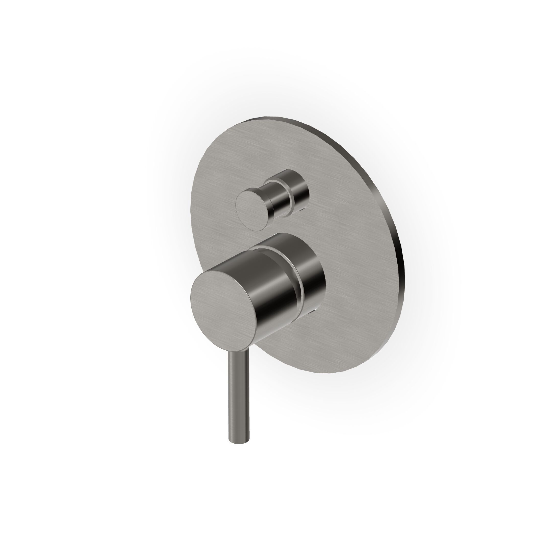 Однорычажный настенный смеситель для ванны / душа с переключателем Zucchetti Pan S ARCH-00086458 - Вид №4