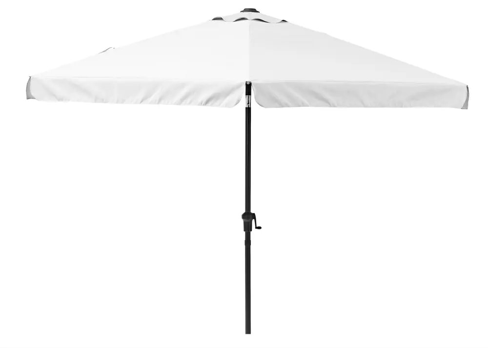 Зонт садовый NATERIAL Avea белый с наклонным механизмом 82232849