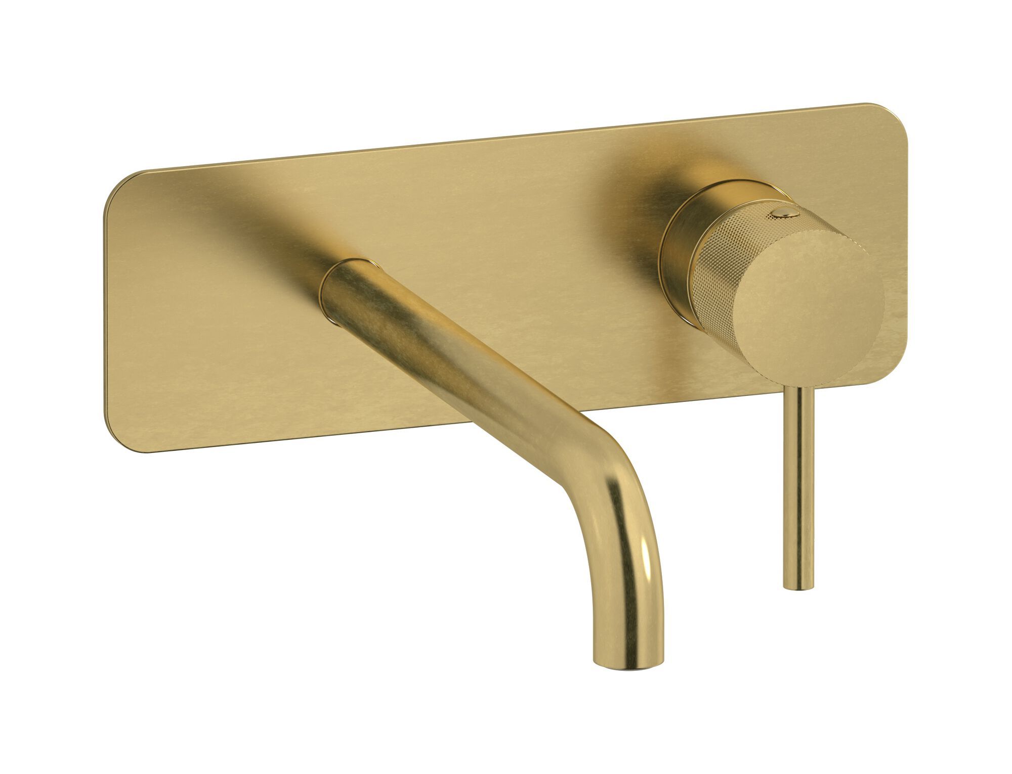 Настенный смеситель для раковины с 2 отверстиями и автоматическим сливом IB промышленность ARCH-00148636 - Вид №7