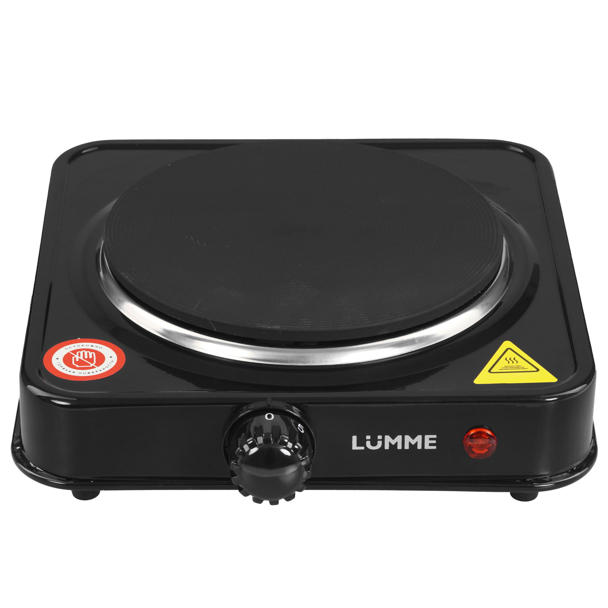 9177362 Плита компактная электрическая LUMME LU-HP3716A черный STDN-0003763 - Вид №1