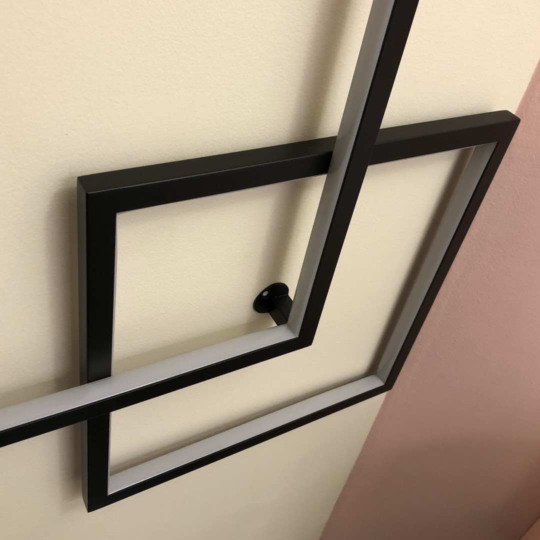 Aromas A1266/NEG chrome светильник настенно-потолочный 121551 - Вид №2