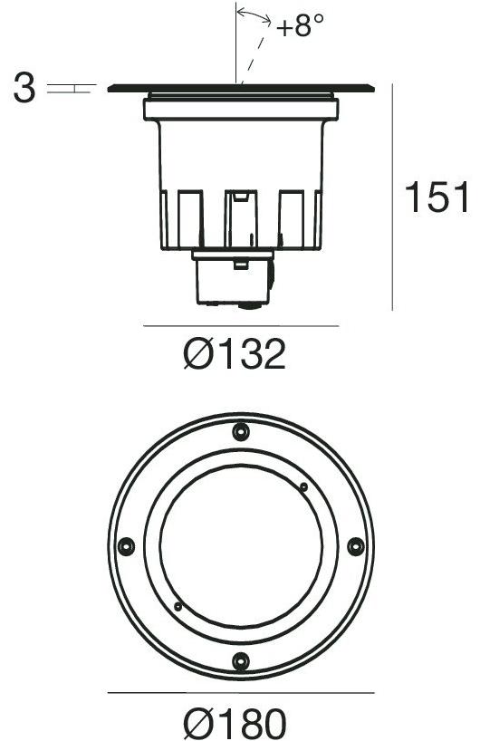Linea Light Group Светодиодный ступень из нержавеющей стали для улицы Suelo sun-id-1512666 - Вид №11