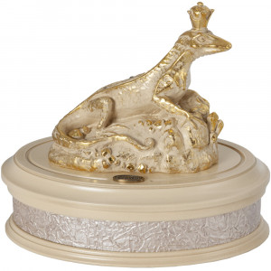 23084 Шкатулка Хозяйка Медной горы Айвори BOGACHO