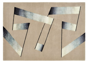 Прямоугольный ковер ручной работы из шерсти