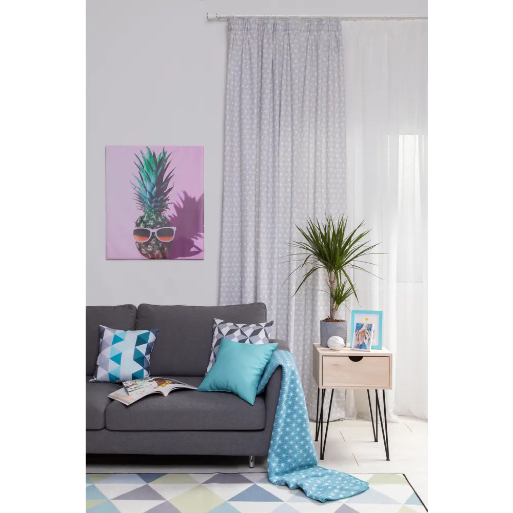 Подушка декоративная «Природа» 40х40 см цвет бирюзовый 18776860 STLM-2200551 SEASONS  - Вид №8