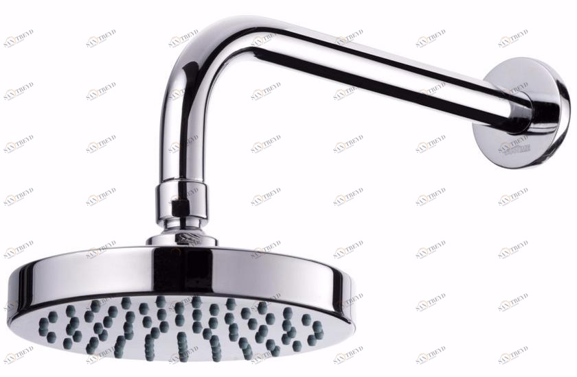 JUSTIME Настенная лейка душа из хромированной латуни Still one 6771-ah-80cp