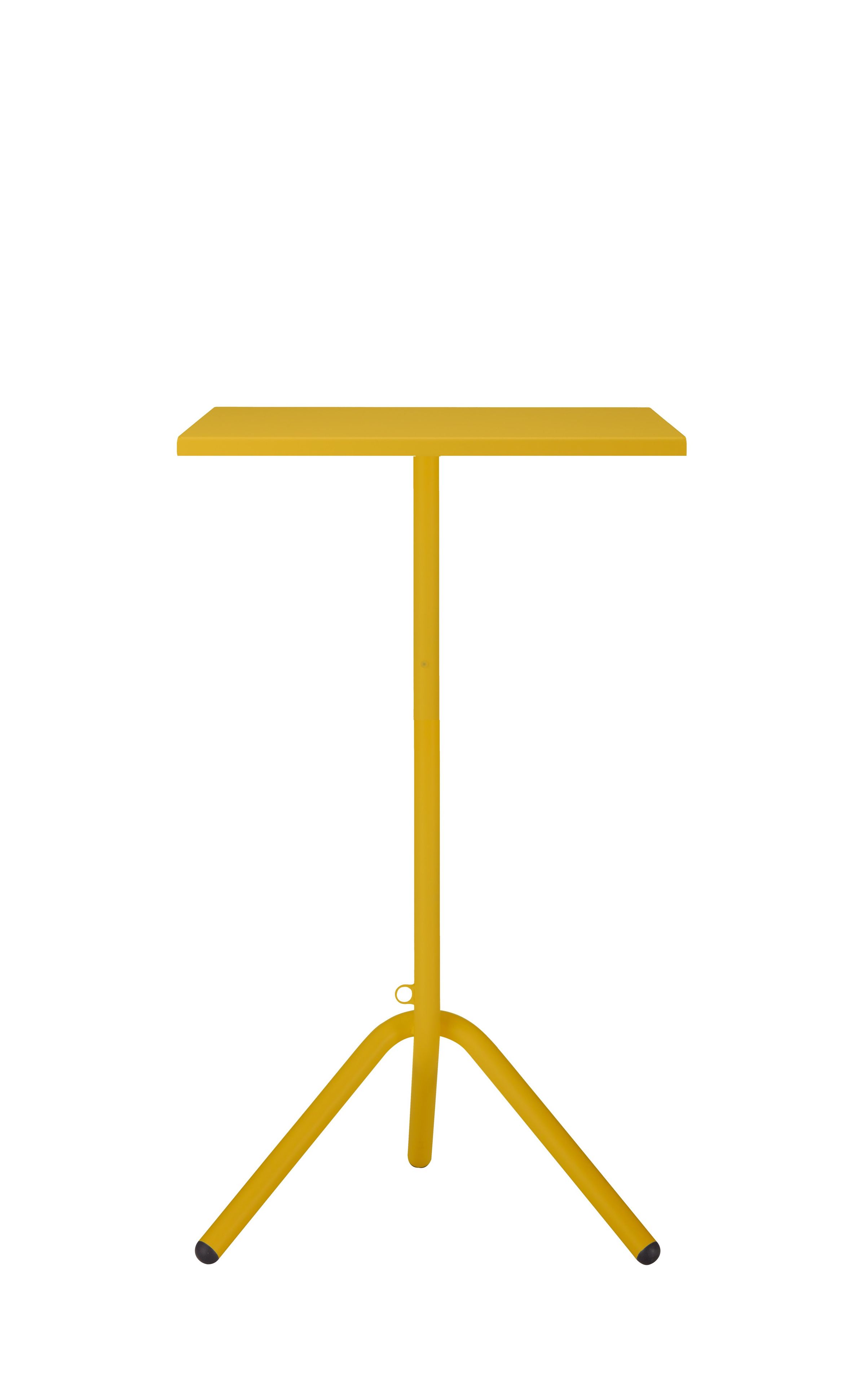 Высокий квадратный стол с откидным верхом из листового металла COLOS ARCH-00148341 - Вид №7