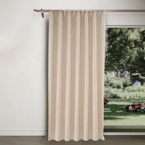 Штора Simo 200x280 см цвет бежевый