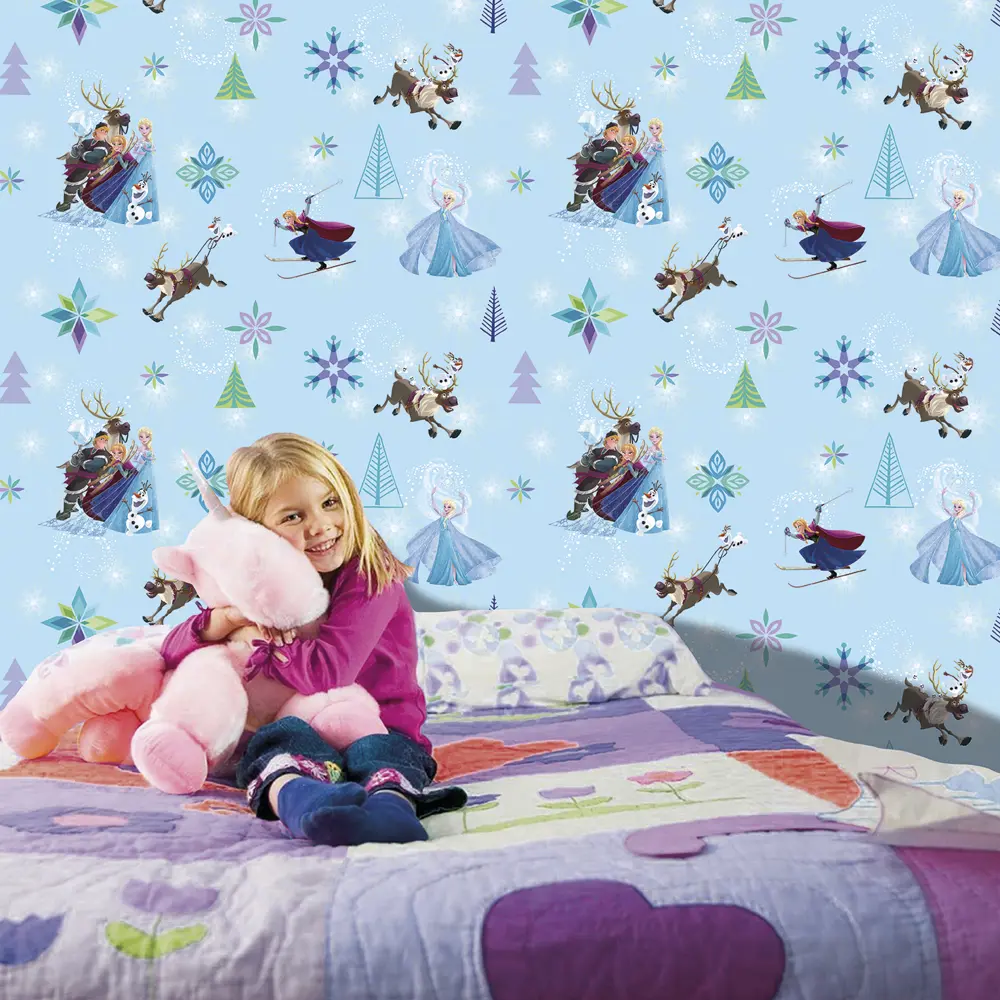 Обои флизелиновые Erismann Disney синие 1.06 м E-D-002 STLM-2153350 - Вид №4