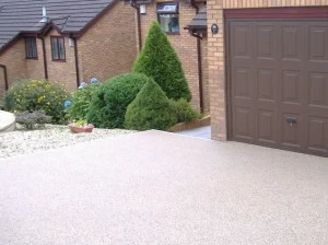 SureSet Сплошные полы для уличных автомобилей с дренажем из смолы