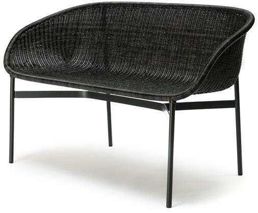 Feelgood Designs Скамья из ротанга со спинкой sun-id-1489410 - Вид №1