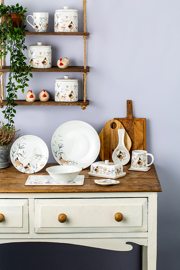 P_0059.635 Маслёнка Композитная Price&Kensington Великобритания  - Вид №3