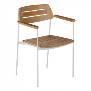 Code: 1LYAS.02 Макет штабелируемого кресла Teak  Layout Dining 