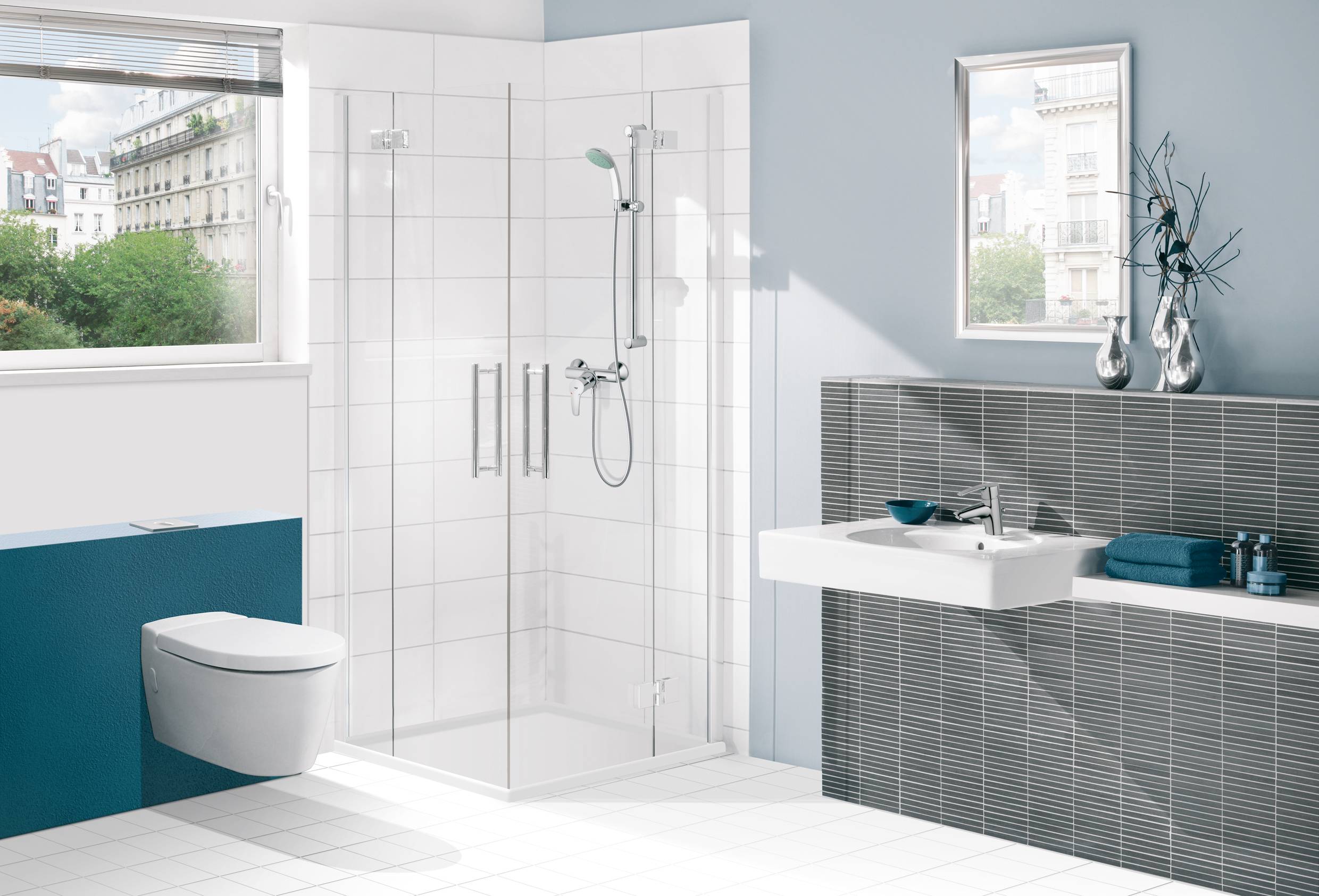 33558001 Смеситель для раковины Grohe Eurostyle хром - Вид №3