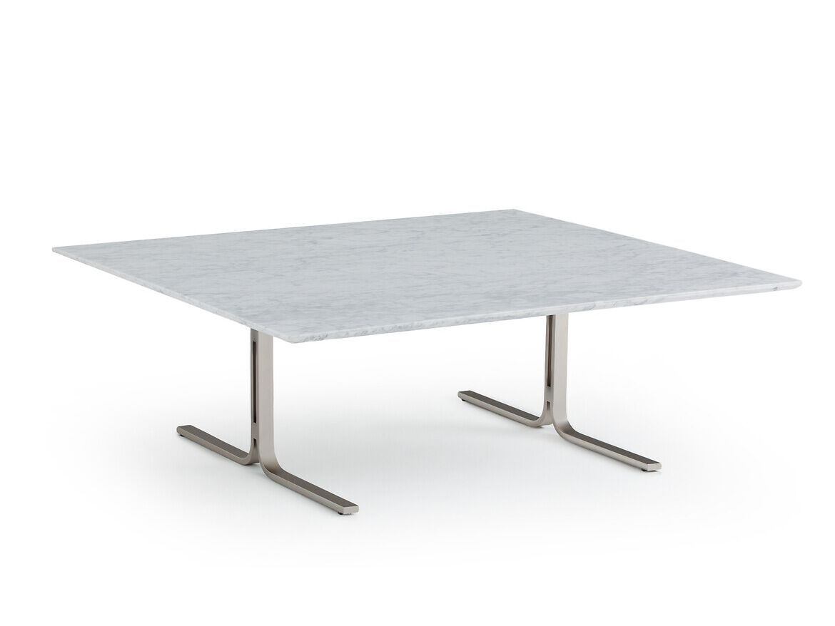 Квадратный журнальный столик из каррарского мрамора AMPM BELNO ARCH-00087986