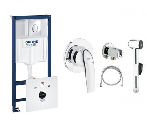 Готовый набор для туалета GROHE Bau Curve (NW0001)