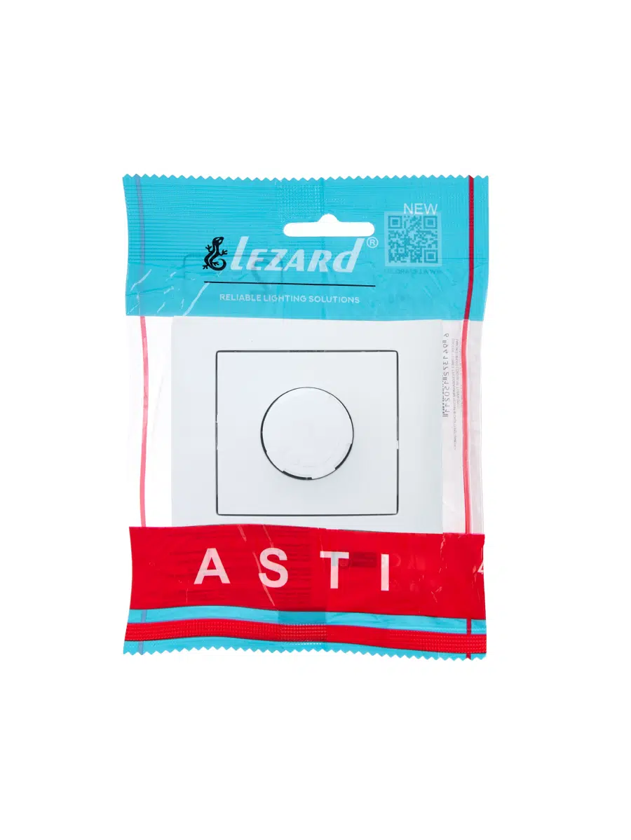 ASTI Диммер для LED ламп 250 Вт белый LEZARD 7081-0202-163