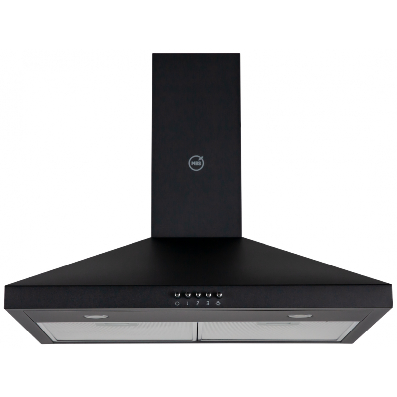 5322833 Вытяжка каминная MBS LAURUS 160 черный STDN-0031370 - Вид №1