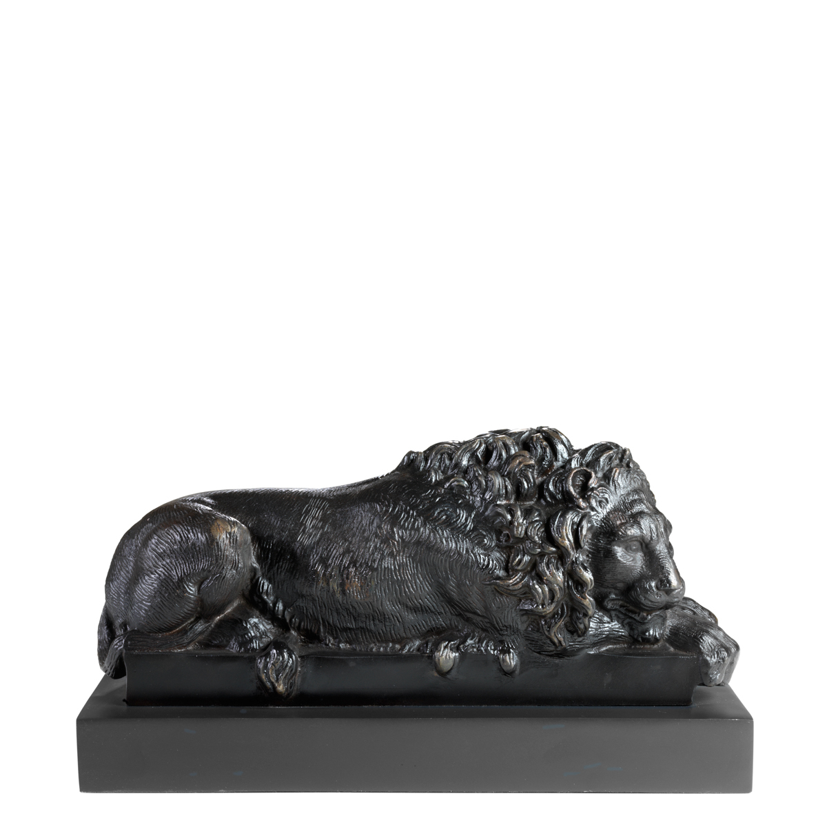 Статуэтки декоративные 2 шт черные Canova EICHHOLTZ EICHHOLTZ 062715 Бронза;черный  - Вид №6