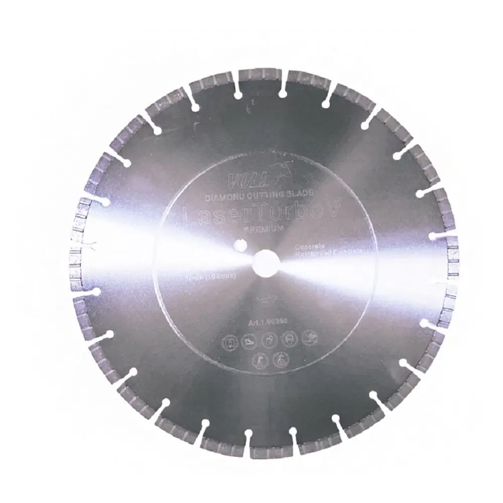 Диск алмазный по бетону Voll LaserTurbo V сегментный 350x25.4x4 мм STLM-2072616