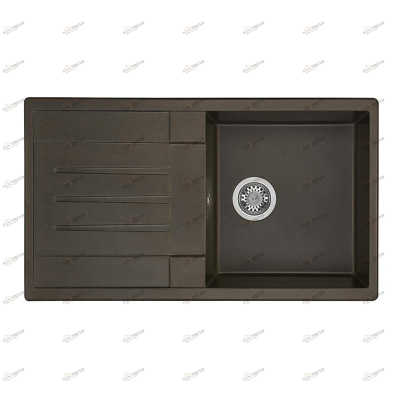 1A710032VR280 Мойка кухонная прямоугольная AQUATON ВЕРОНА