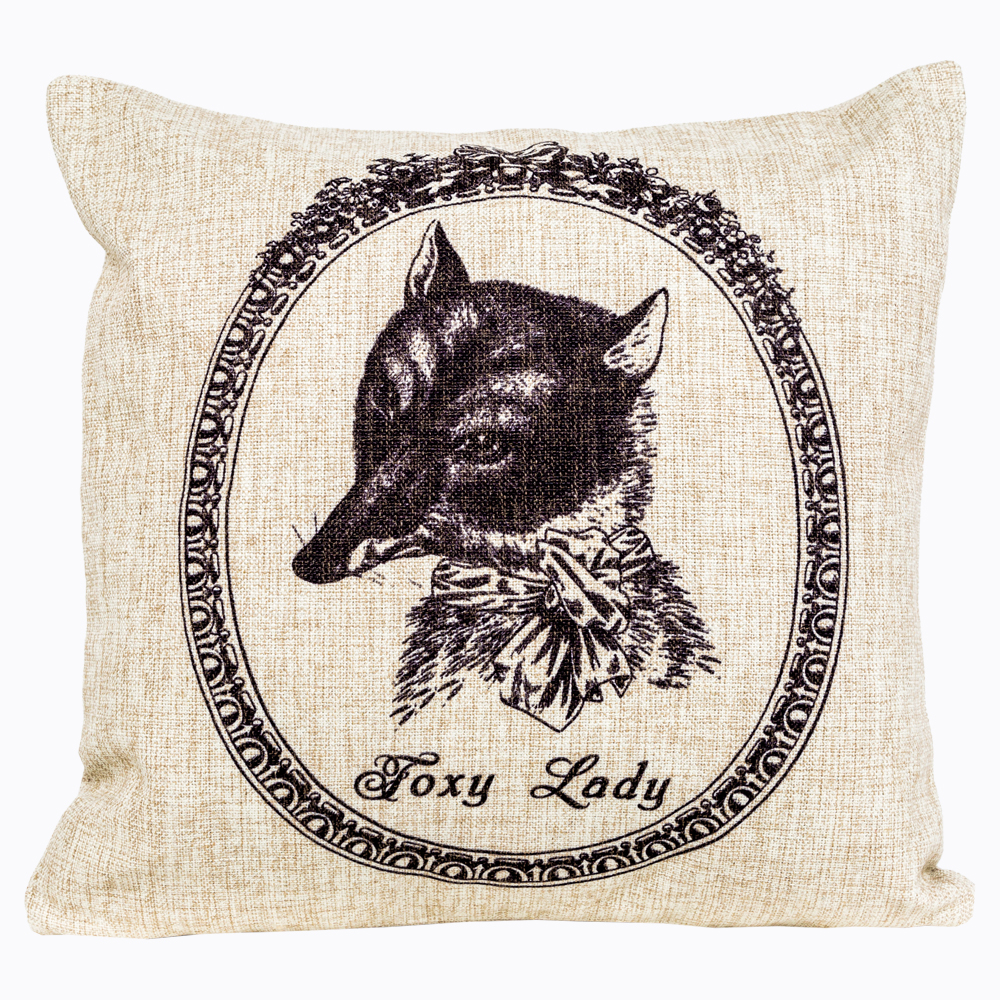 2718857 Интерьерная подушка «Старинная гравюра», версия 17 Object Desire 