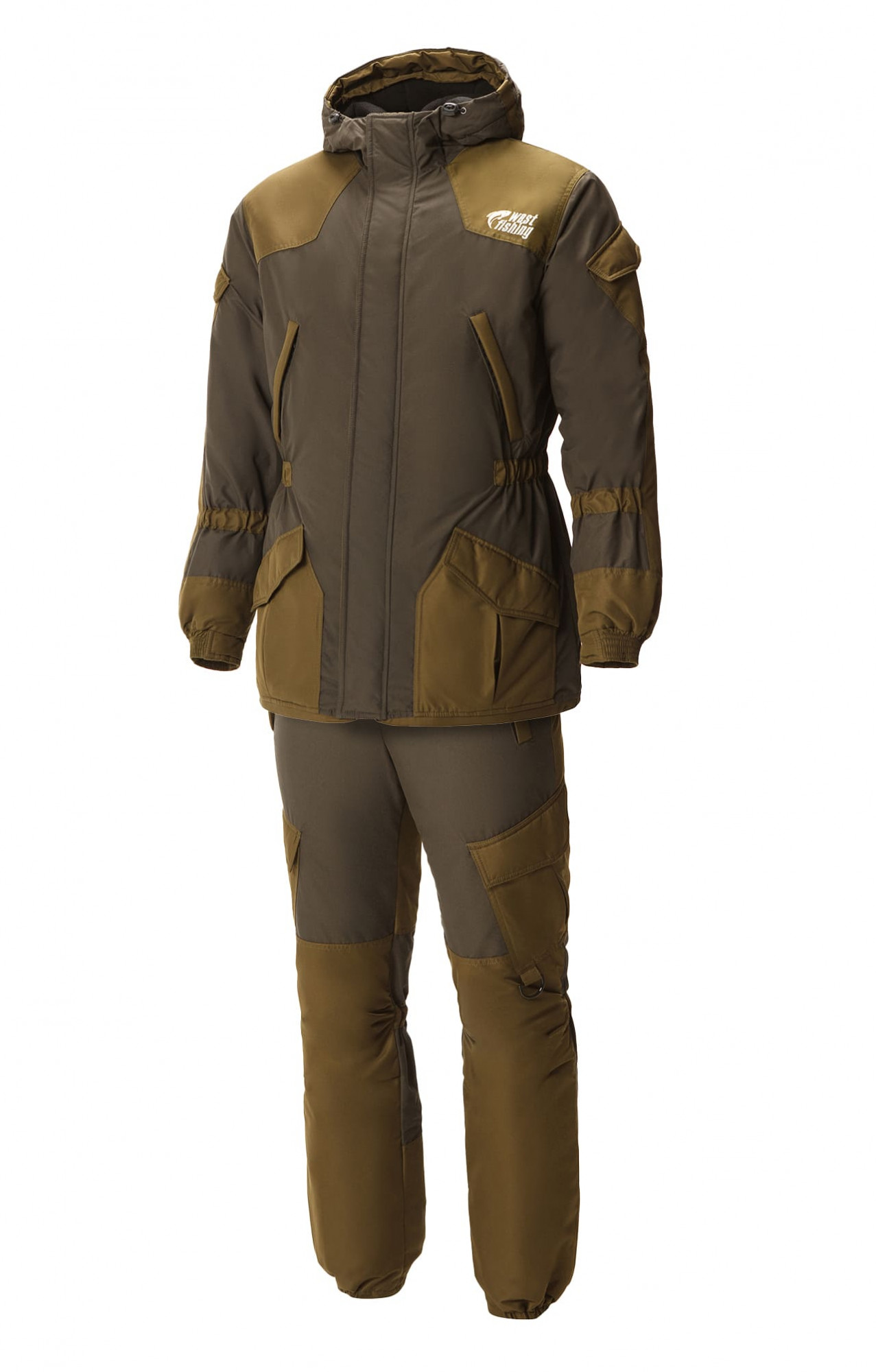 63938 Костюм  зимний хаки West Fishing  Зимняя спецодежда Santreyd 