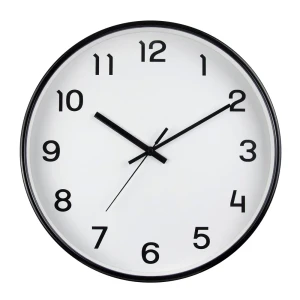 TROYKATIME Классика: белые круглые настенные часы с бесшумным ходом 89408017