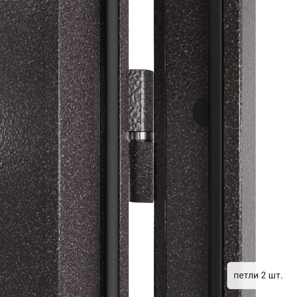 Дверь входная металлическая Стаф 950 мм правая цвет шоколад TOREX STLM-2080032 - Вид №4