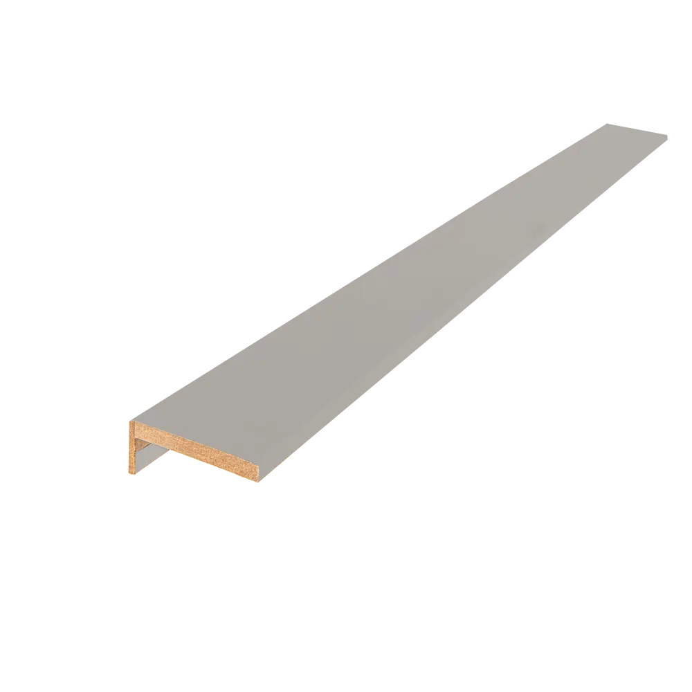 PORTIKA Комплект телескопических наличников Классико серый для дверных проемов 85486322 STLM-1584915